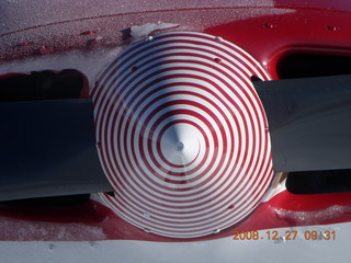 cool spiral spinner at Flagstaff Airport (FLG)