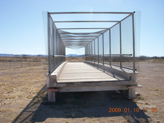 Tombstone Airport's bridge to nowhere