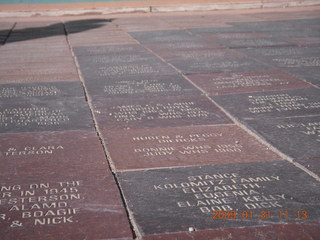 42 6rx. Standing in the Corner in Winslow Arizona