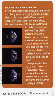 Sky & Telescope moon and earth together