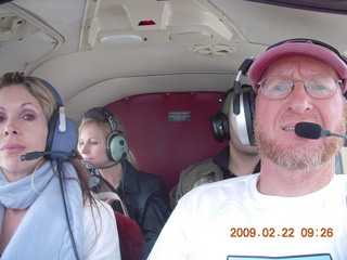 Adam and Sean flying in N8483R