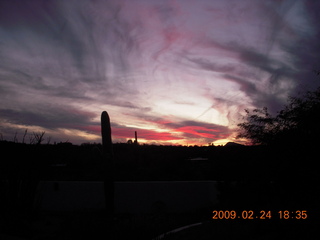 Tuesday hike - sunset afterward