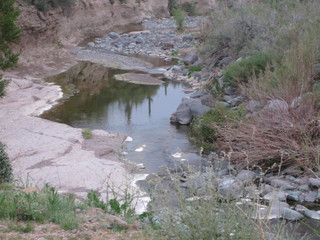 beth's pictures - Cave Creek mine hike - 'raging' river