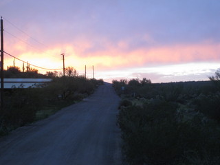 beth's pictures - Cave Creek mine hike - 'raging' river