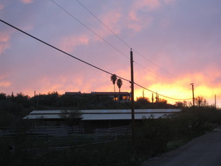 beth's pictures - Cave Creek mine hike - 'raging' river