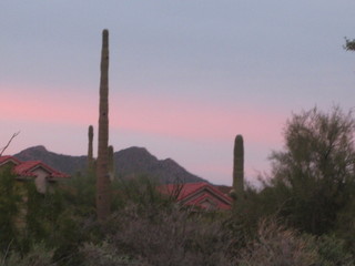 beth's pictures - Cave Creek mine hike - sunset