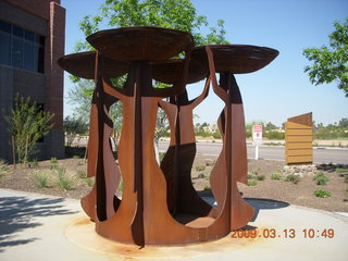 four women sculpture at Pima Center