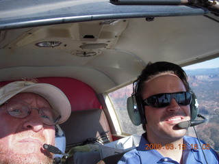 Adam with Sean flying N4372J with new engine