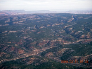 5 6tm. aerial - hills near Kayenta