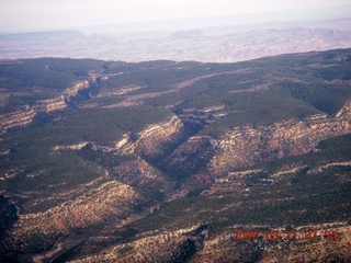 7 6tm. aerial - hills near Kayenta