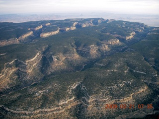9 6tm. aerial - hills near Kayenta