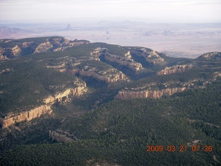 11 6tm. aerial - hills near Kayenta