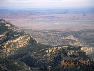 15 6tm. aerial - hills near Kayenta