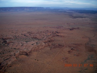 31 6tm. aerial - Monument Valley