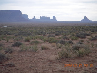 82 6tm. Monument Valley (UT25) run