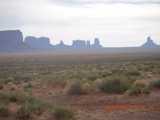 84 6tm. Monument Valley (UT25) run
