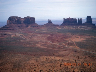 98 6tm. aerial - Monument Valley