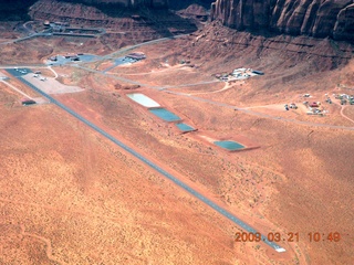 129 6tm. aerial - Monument Valley Airport (UT25)