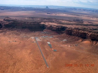 130 6tm. aerial - Monument Valley Airport (UT25)