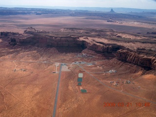 131 6tm. aerial - Monument Valley Airport (UT25)
