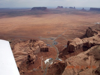139 6tm. aerial - Monument Valley