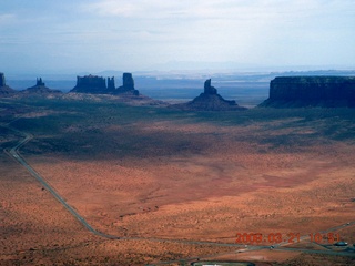 140 6tm. aerial - Monument Valley