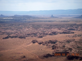 141 6tm. aerial - Monument Valley
