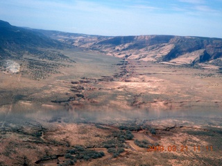 23 6tm. aerial - canyon southwest of Kayenta