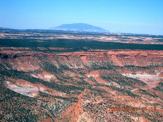 26 6tm. aerial - canyon southwest of Kayenta - Navajo Mountain