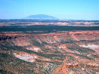 27 6tm. aerial - canyon southwest of Kayenta - Navajo Mountain