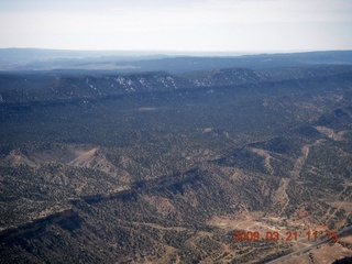29 6tm. aerial - canyon southwest of Kayenta