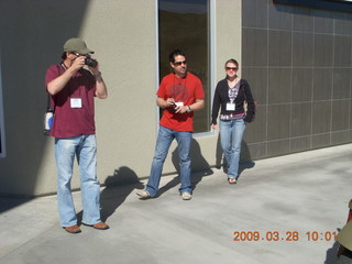 Havasu (HII) fly-in - Sean taking picture, Rob, Amy