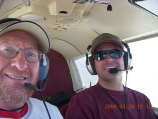 Adam flying N4372J with new engine