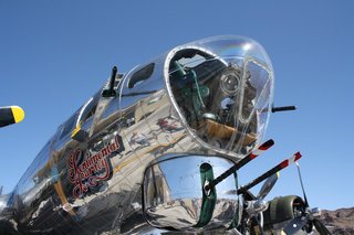 Sean's picture - Lake Havasu (HII) trip - B17 bomber nose