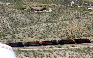Sean's picture - Lake Havasu (HII) trip - aerial - train