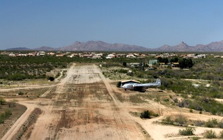 Sean's picture - Lake Havasu (HII) trip - B17 bomber in flight
