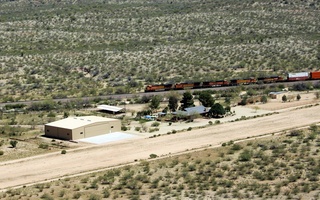 Sean's picture - Lake Havasu (HII) trip - B17 bomber in flight