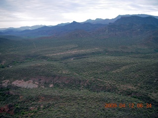 aerial - Red Creek airstrip