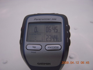 GPS at high end of Red Creek runway