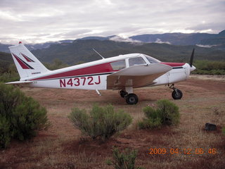 Red Creek airstrip run - N4372J