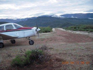 Red Creek airstrip run - N4372J