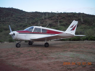 Red Creek airstrip run - N4372J