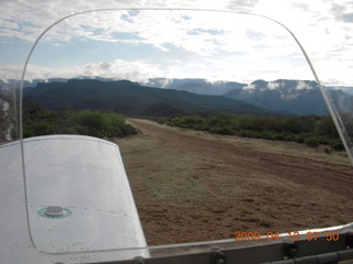 Red Creek airstrip run