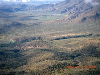 Red Creek airstrip - my muddy tail