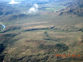 aerial - Red Creek airstrip area