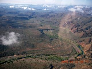 aerial - Red Creek airstrip area