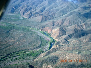 aerial - Red Creek airstrip