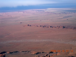 13 6ug. aerial - landscape north of Winslow