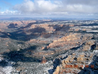 93 6ug. aerial - north of Monument Valley