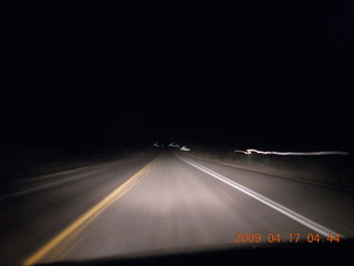 1 6uh. Canyonlands - driving to Lathrop hike